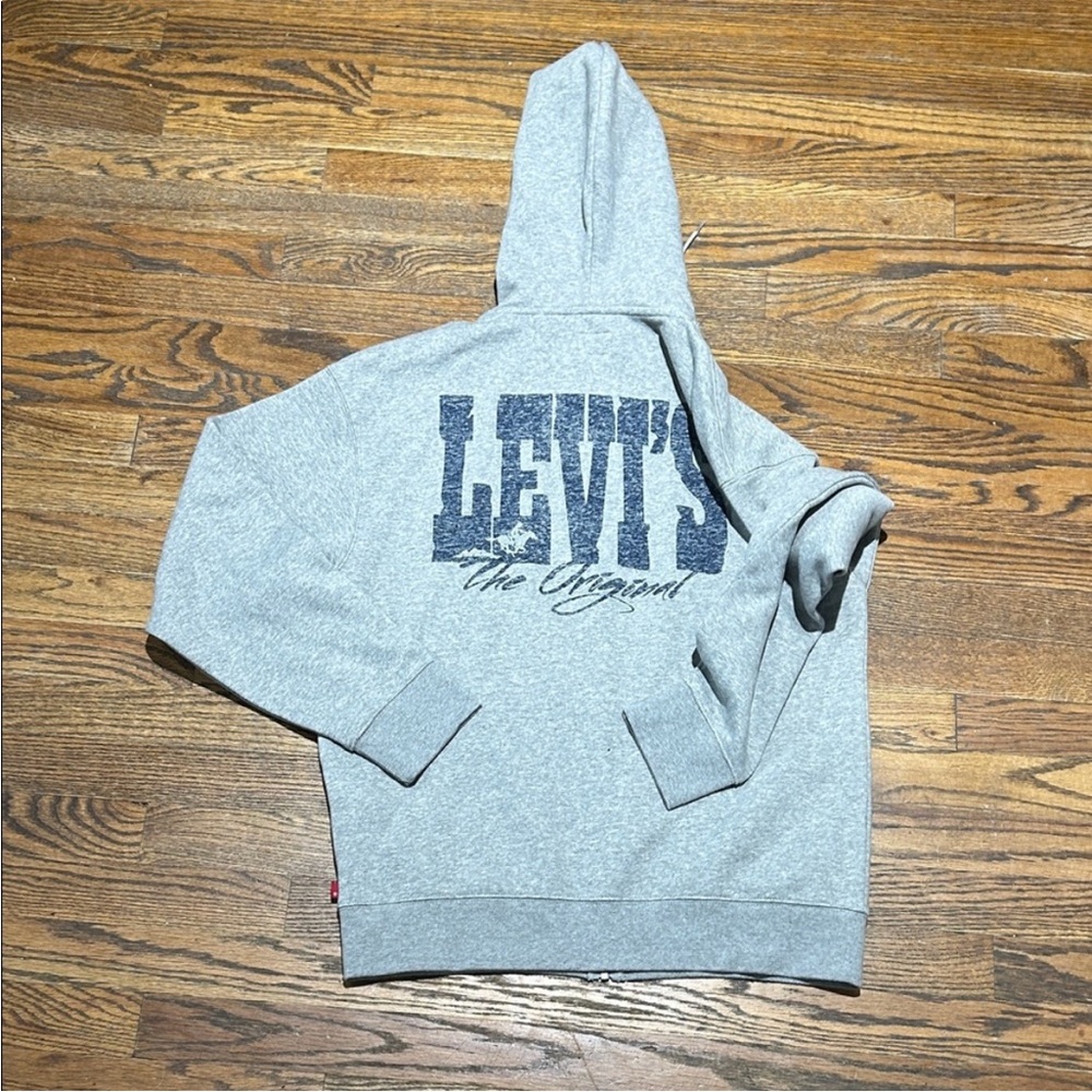 Levi's Heather Gray Hoodie - Picture 2 of 3